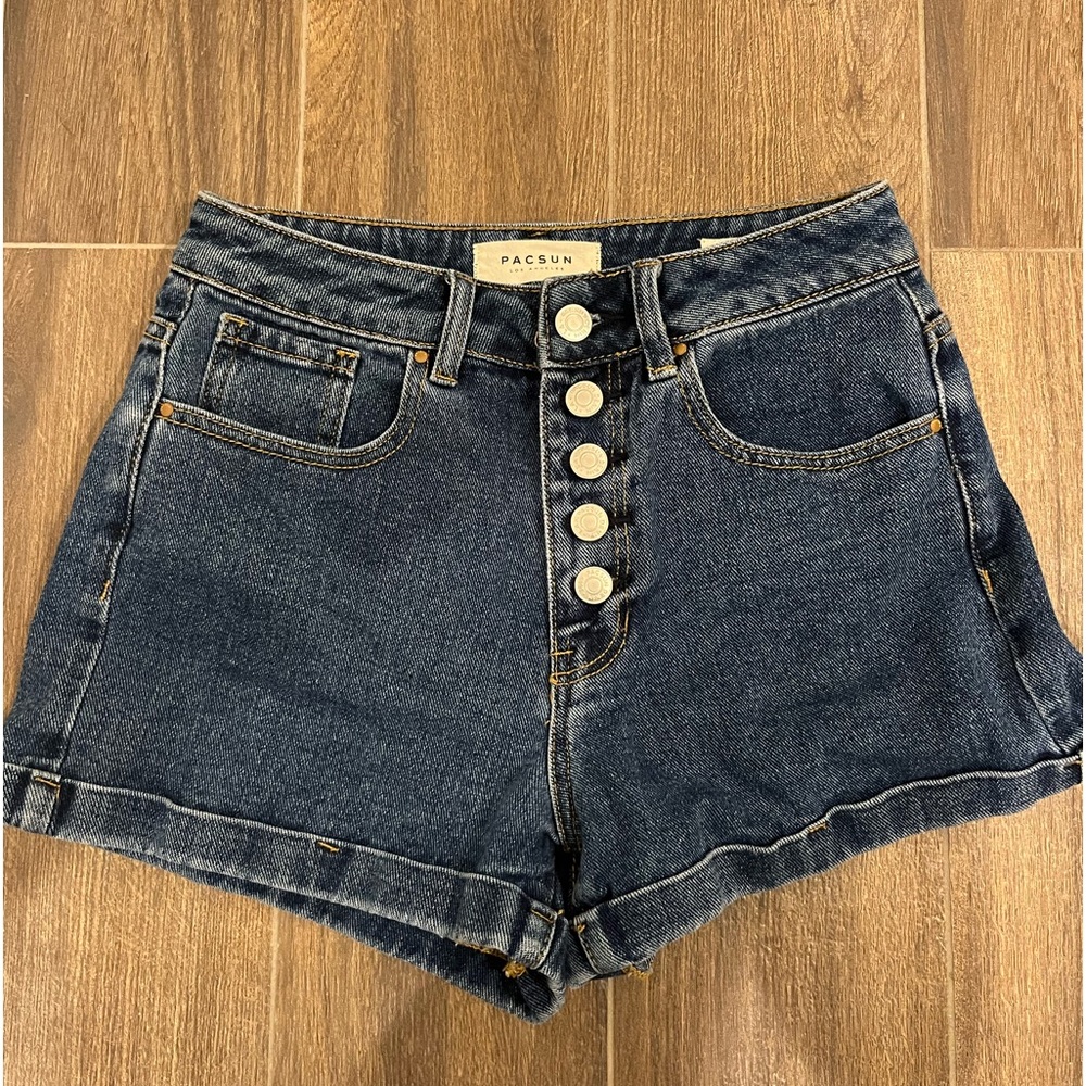Pacsun High Waisted Mom Jean Shorts